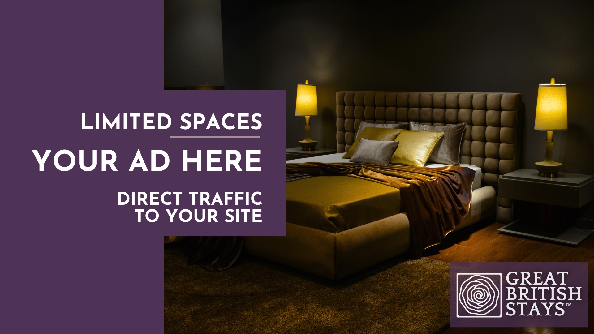 GREAT BRITISH STAYS LOGO - GREAT BRITISH STAYS - A CURATED COLLECTION BRITAIN'S FINEST PLACES TO STAY